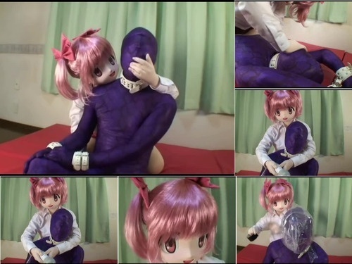 anime dlamn-041 – Breathing control blame on costume Madmad Zentai Man image
