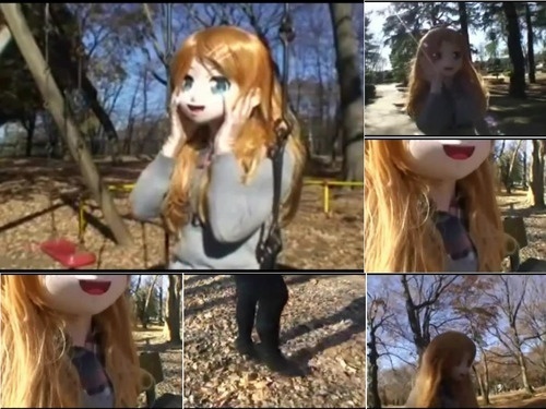 Furry dlamn-058 – Park Date With Her Anime Mask-1 image