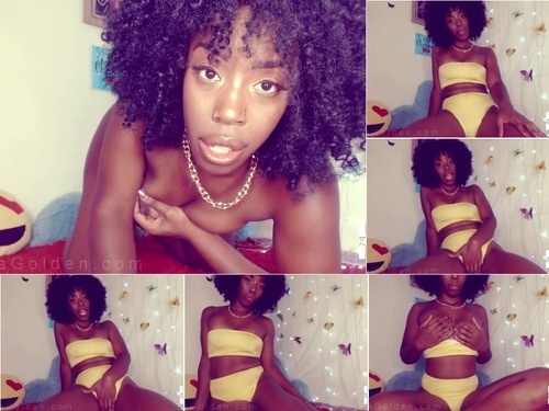 Afro Ebony Ass Worship Tease  Denial Non-Nude image