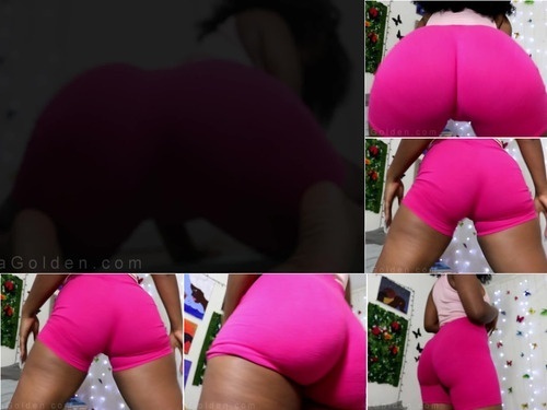 KenyaGolden.com - SITERIP Hot Pink Shorts Twerk image