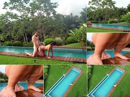 Throatfuck ALMOST Got Caught PUBLIC Fucking At The Pool Andy Savage- 2160p image
