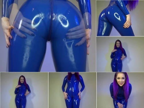 Purple Hair 5 Days Of Catsuit Worship – Day 2 image
