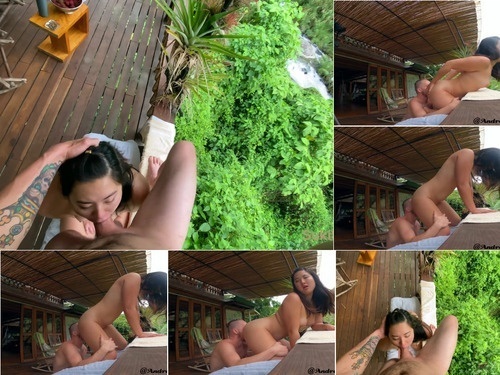 Throatfuck POV DOGGYSTYLE Creampie In The Rainforest House Of Costa Rica – 2160p image