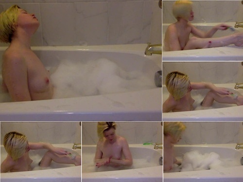 Nonbinary Pearl Sinclair Naughty-Bubble-Bath—Shave-and-Play-10-1-2018 image