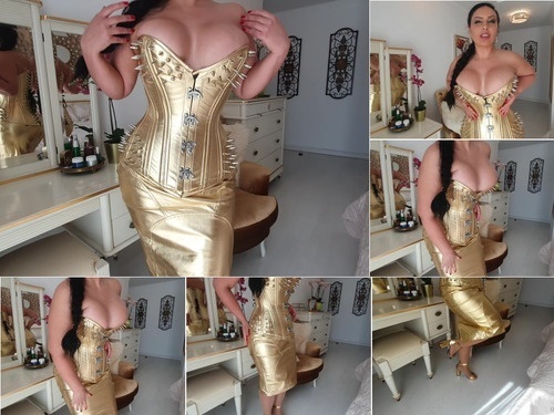 Livestreaming 2020-05-07-I just received this superb g0lden leather corset and skirt -5eb2f45 image