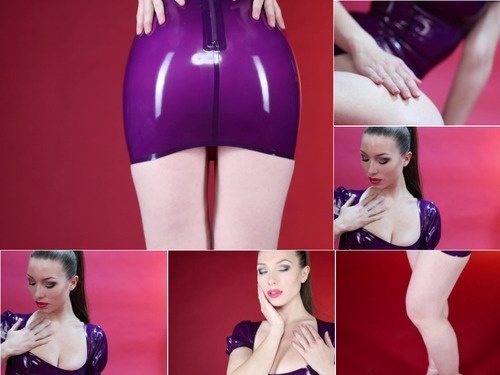 Teen Big Tits Terminal F Kay Morgan PurpleDressRedBackg Video image
