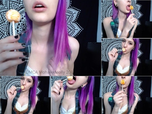 Mohawk Molly M M oral fixation image