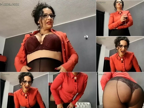 Femdom Strap-on Caught  Looking At Me  As I Changed Clothes image