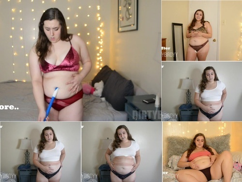 Feedee Weight Gain Before and After Belly Comp id 1520224 image