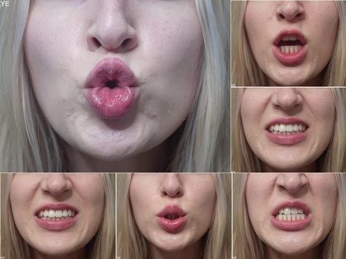 ABS Square Lip Fetish Kissing German JOI image