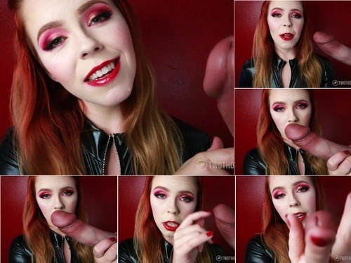 Forced Bi Collection JOI Two Thorned Rose – Mistress Cock Whore  Open Wide image