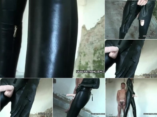 FetishLiza.com - SITERIP A catsuit and a cock image