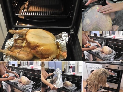 Cock Tease Cooking A Turkey image