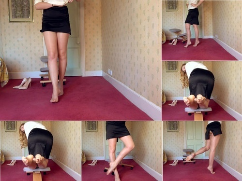 Electric Your Tiptoe Stripping Slave Part 1 image