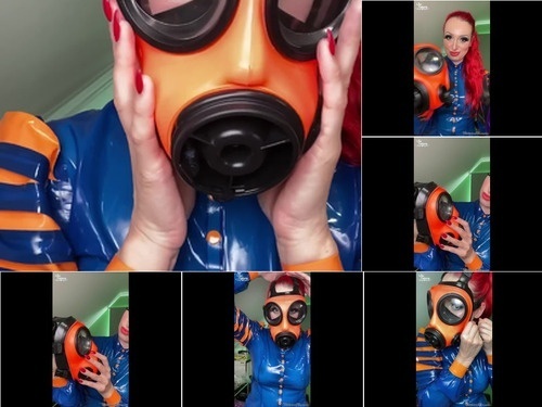 FetiliciousFans.com - SITERIP Trying New Gas Masks image
