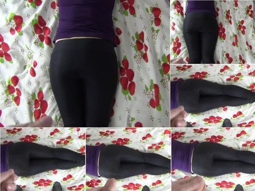 xSanyAny xSanyAny Horny And Cumshot On The Ass In Sexy Yoga Pants – 1080p image