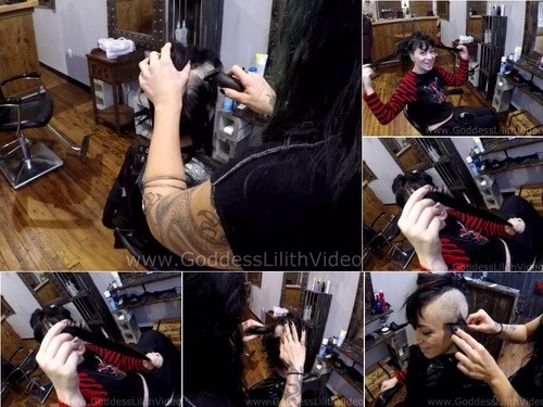 Chained Shaving My Long Hair Off Part 1 Of 3 image