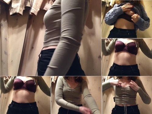Ballons Public Fitting Room 19yo In Mall image