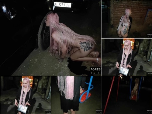Ukraine 39   Night naked walk  licking public toilet and public fetishes  2020-07 image