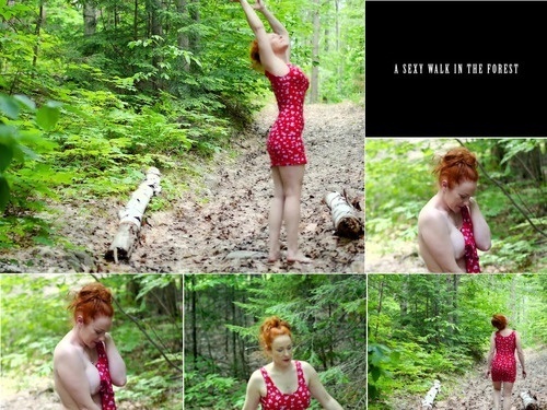 Real RedHead 2019-07-23 A sexy Walk in the Forest image