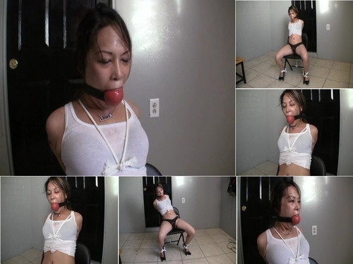 AsianaStarr.com - SITERIP AsianaStarr Chairbound in my Wife Beater image