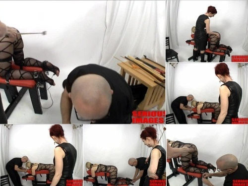 SeriousImages SeriousImages MISTRESS LILIANE HUNT SUBMISSANN SPANKING BENCH PART 1 image