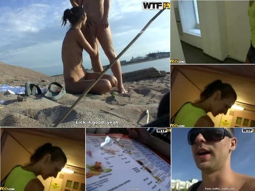 WTFPass CashForSexTape Dasha – Anton   Episode 7 Б  Gross show and beach sex image
