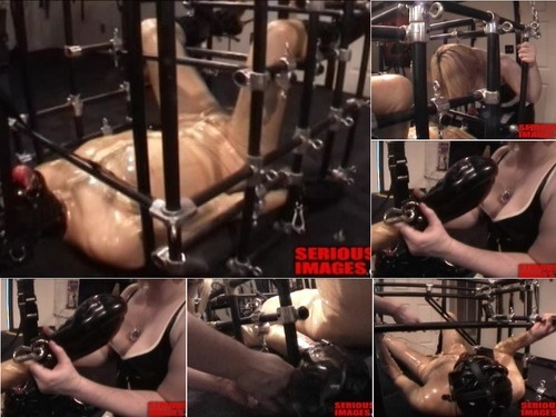Mummification SeriousImages MISTRESS ALICE AND GUMBI THE SUSPENDED CAGE image
