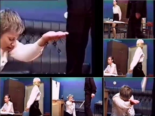 HerFirstPunishment HerFirstPunishment com Russian girls spanking caning image