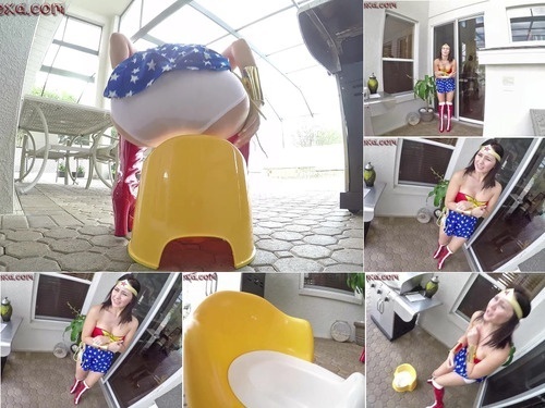 Cooking Wonder Women Messy Panty Poop image