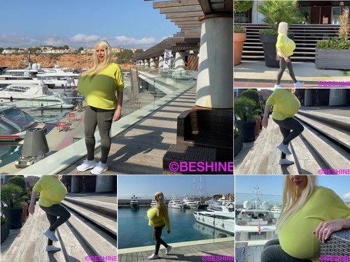 Beshine.com - SITERIP Beshine 2020-08-02 – Harbour tour with Beshine aka the biggest boobs ever – 1080p image