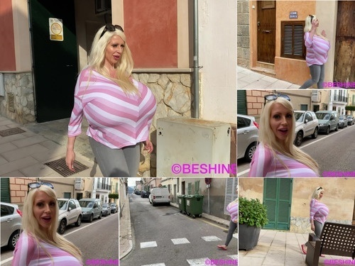 Beshine.com - SITERIP Beshine 2020-07-05 – Small streets are not made for Beshine sized breasts – 1080p image