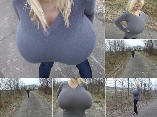 Scenes Beshine 2011-01-27 – Blue Jeans  Grey Top  Beach Ball Sized Breasts 1080P image