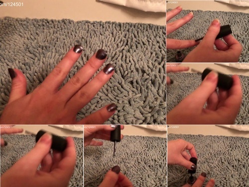 Breast Pumping Painting My Finger Nails image