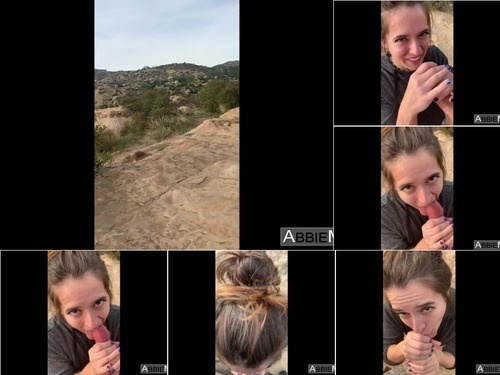AbbieMaley.com - SITERIP Horny While Hiking image