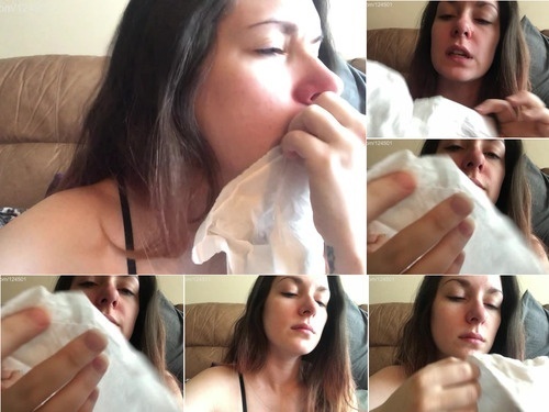 Leena Mae Blowing My Nose After Having A Cold image
