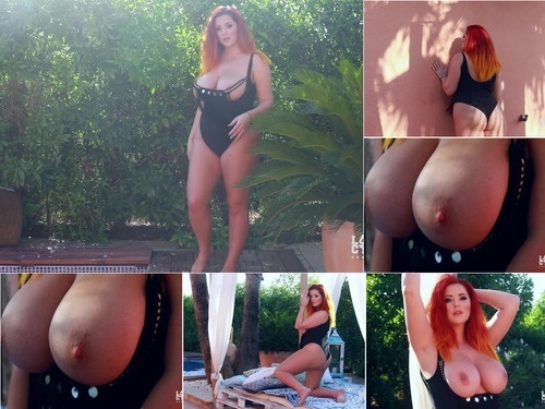 Lucy-v Lucy-v Strips Nude From Her Black Bodysuit image