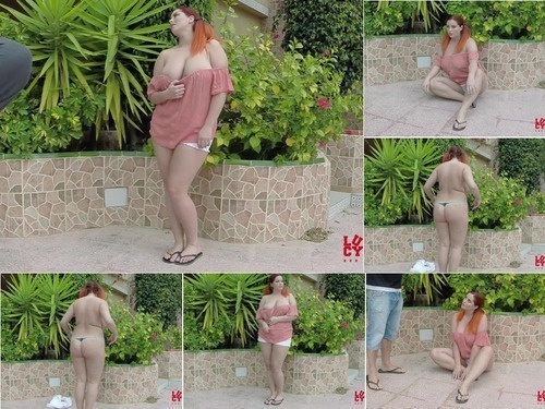 Lucy-v Lucy-v Cute Lucy stripping outdoors image
