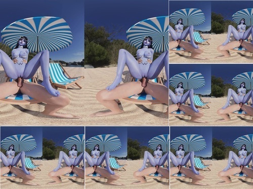 anime widow beachfuck image