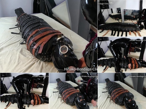 Taped Inflatable Leather Rest Sack Tease and Denial image