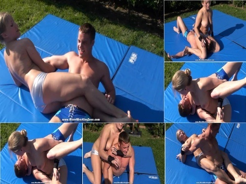 Nude Fight MixedWrestlingZone com Dia Zerva vs Cameron image