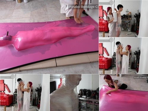 Diapered Mummification Inside a Vacuum Bed image