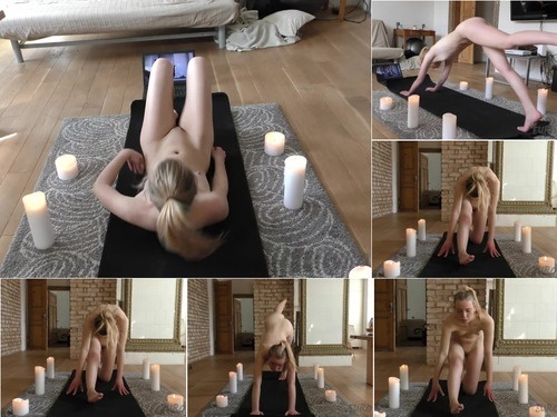 EuroCoeds EuroCoeds 121917 19yo sarah doing naked yoga image