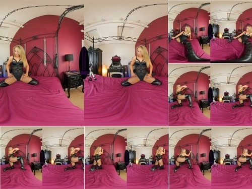 The English Mansion VR Mistress Courtney – Leather Boot JOI image