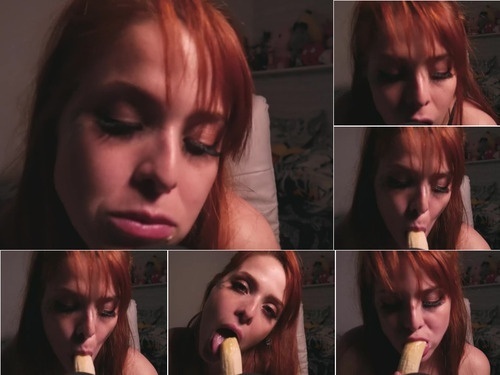 Maru Karv Maru Karv ASMR Blowjob Banana Whispering and Moan – Sussurando e Gemendo – 1080p image