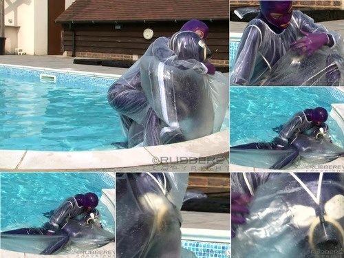 Ball Gags RubberEva com 2012 Purple Rubber Pool Games Part 06 image