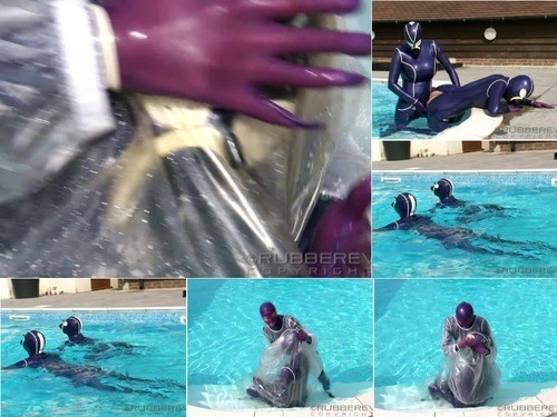 Ball Gags RubberEva com 2012 Purple Rubber Pool Games Part 05 image