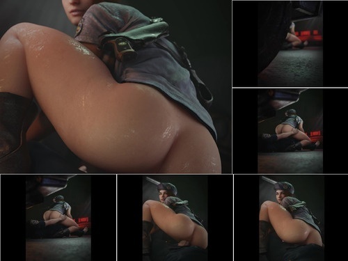 3DCG Jill sits on you UWHD 60fps Audio image