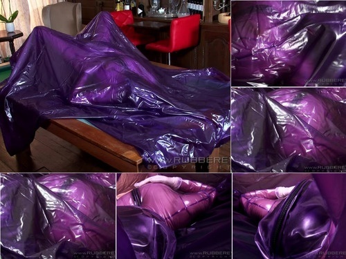 RubberEva RubberEva com 2013 Purple PVC Sleep-Sack Perv Part 02 image