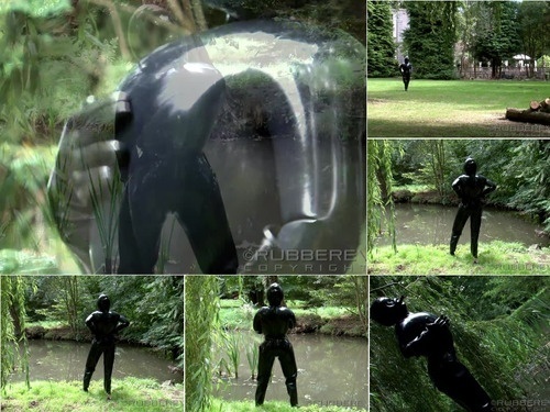 PVC Outfits RubberEva INFLATABLE MUDDY MOAT SPLOSH Part 1HD image